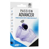 Прозрачная насадка на член Passion Advancer - NMC - в Белгороде купить с доставкой