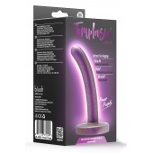 Фиолетовая насадка с гладкой поверхностью Surrender 4.75 Inch Beginner Pegging Dildo - 12 см. - Blush Novelties - купить с доставкой в Белгороде