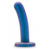 Синяя насадка с гладкой поверхностью Surrender 5.75 Inch Intermediate Pegging Dildo - 14,6 см. - Blush Novelties - купить с доставкой в Белгороде