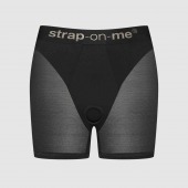 Трусики-шорты для фиксации насадок Strap-on-me Harness Lingerie Halo - size M - Strap-on-me - купить с доставкой в Белгороде