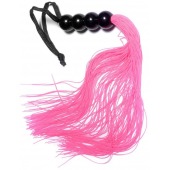 Розовая силиконовая плеть - 35,5 см. - Boys of Toys - купить с доставкой в Белгороде