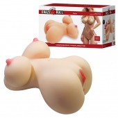 Телесный мастурбатор-торс Fiona - Baile - в Белгороде купить с доставкой