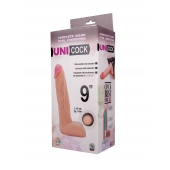 Фаллическая насадка Харнесс UNICOCK 9  - 24 см. - LOVETOY (А-Полимер) - купить с доставкой в Белгороде