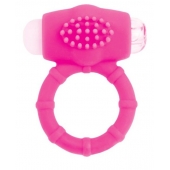 Розовое эрекционное виброкольцо A-toys - A-toys - в Белгороде купить с доставкой