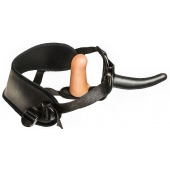Женский страпон с вагинальной пробкой Woman Strap - 12 см. - LOVETOY (А-Полимер) - купить с доставкой в Белгороде