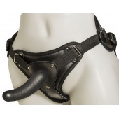 Женский страпон с вагинальной пробкой Woman Strap - 12 см. - LOVETOY (А-Полимер) - купить с доставкой в Белгороде