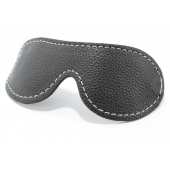 Кожаная маска на глаза - БДСМ Арсенал - купить с доставкой в Белгороде