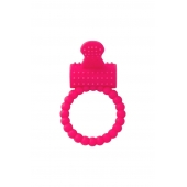 Розовое силиконовое виброкольцо A-toys - A-toys - в Белгороде купить с доставкой