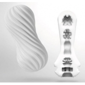 Мастурбатор FLEX Silky White с мягким рельефом - Tenga - в Белгороде купить с доставкой