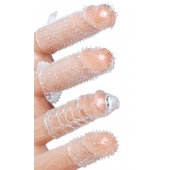 Набор из 4 насадок на член Pleasured Penis Enhancement Sleeve 4 Pack - XR Brands - в Белгороде купить с доставкой