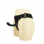 Страпон с изогнутой головкой Ultra Harness Curvy Dildo - 15,8 см. - Baile - купить с доставкой в Белгороде