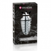 Анальный плаг для электростимуляции Hector Helix Buttplug L - 11,5 см. - MyStim - купить с доставкой в Белгороде