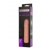 Насадка-удлинитель Extension sleeve телесного цвета - 18,5 см. - Sitabella - в Белгороде купить с доставкой