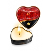 Массажная свеча с ароматом ванили Bougie Massage Candle - 35 мл. - Plaisir Secret - купить с доставкой в Белгороде