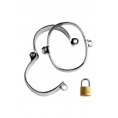 Металлический наручники с замком - ToyFa - купить с доставкой в Белгороде