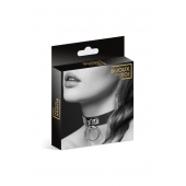 Узенький ошейник из полиуретана с кольцом - Bijoux Pour Toi - купить с доставкой в Белгороде