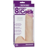 Ультрареалистичная насадка для трусиков Vac-U-Lock 8  ULTRASKYN Cock - 20,57 см. - Doc Johnson - купить с доставкой в Белгороде