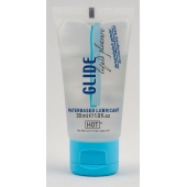 Интимная смазка на водной основе Glide - 30 мл. - HOT - купить с доставкой в Белгороде