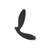 Чёрный вибростимулятор простаты Sex Expert Vibe Pleasure - Sex Expert - в Белгороде купить с доставкой