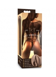 Коричневый мастубратор-вагина Nicole s Kitty - Blush Novelties - в Белгороде купить с доставкой