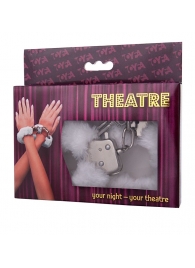 Наручники с белой меховой опушкой - ToyFa - купить с доставкой в Белгороде