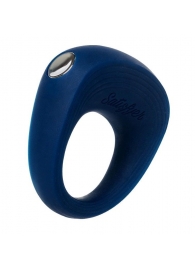Синее эрекционное кольцо на пенис Satisfyer Ring 2 - Satisfyer - в Белгороде купить с доставкой