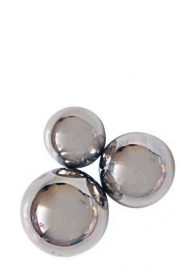 Набор из 3 вагинальных шариков без шнурка - 1137