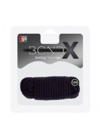 Черная веревка для связывания BONDX LOVE ROPE - 10 м. - Dream Toys - купить с доставкой в Белгороде