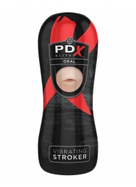 Мастурбатор-ротик Vibrating Oral Stroker - Pipedream - в Белгороде купить с доставкой