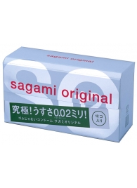 Ультратонкие презервативы Sagami Original - 12 шт. - Sagami - купить с доставкой в Белгороде