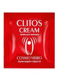 Пробник возбуждающего крема для женщин Clitos Cream - 1,5 гр. - Биоритм - купить с доставкой в Белгороде