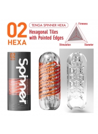 Мастурбатор SPINNER Hexa - Tenga - в Белгороде купить с доставкой