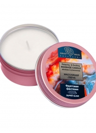 Массажная свеча  Фруктовая фантазия - БиоМед - купить с доставкой в Белгороде