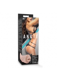 Телесный мастурбатор-ротик Angie - Blush Novelties - в Белгороде купить с доставкой