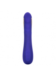 Фиолетовый вибратор с электростимуляцией Intimate E-Stimulator Petite Wand - 18,5 см. - California Exotic Novelties - купить с доставкой в Белгороде