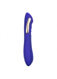 Фиолетовый вибратор с электростимуляцией Intimate E-Stimulator Petite Wand - 18,5 см. - California Exotic Novelties - купить с доставкой в Белгороде