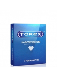 Гладкие презервативы Torex  Классические  - 3 шт. - Torex - купить с доставкой в Белгороде