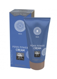 Возбуждающий крем для мужчин Penis Power Cream - 30 мл. - Shiatsu - купить с доставкой в Белгороде