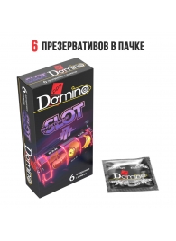 Ароматизированные презервативы DOMINO  Фруктовый слот  - 6 шт. - Domino - купить с доставкой в Белгороде