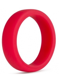 Красное эрекционное кольцо Silicone Go Pro Cock Ring - Blush Novelties - в Белгороде купить с доставкой