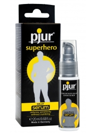 Сыворотка-пролонгатор pjur SUPERHERO Delay Serum - 20 мл. - Pjur - купить с доставкой в Белгороде