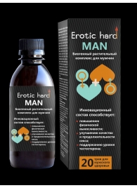 Мужской биогенный концентрат для усиления эрекции Erotic hard Man - 250 мл. - Erotic Hard - купить с доставкой в Белгороде