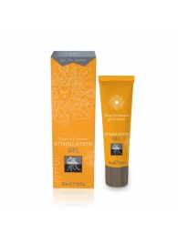 Возбуждающий интимный гель STIMULATION GEL Ginger   Cinnamon - 30 мл. - Shiatsu - купить с доставкой в Белгороде