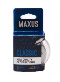 Классические презервативы в пластиковом кейсе MAXUS Classic - 3 шт. - Maxus - купить с доставкой в Белгороде