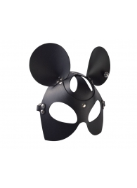 Черная кожаная маска  Мышка - Sitabella - купить с доставкой в Белгороде
