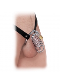 Кольцо верности Extreme Chastity Belt с фиксацией головки - Pipedream - купить с доставкой в Белгороде