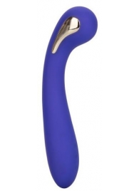 Фиолетовый вибромассажер с электростимуляцией Intimate Estim Petite G Wand - 19 см. - California Exotic Novelties - купить с доставкой в Белгороде