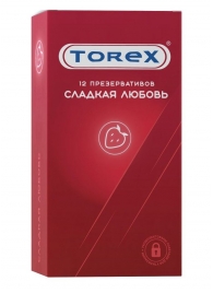 Презервативы Torex  Сладкая любовь  с ароматом клубники - 12 шт. - Torex - купить с доставкой в Белгороде