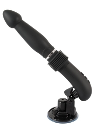 Черная секс-машина с поступательными движениями Fucking Machine - Orion - купить с доставкой в Белгороде