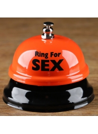 Настольный звонок RING FOR SEX - Сима-Ленд - купить с доставкой в Белгороде